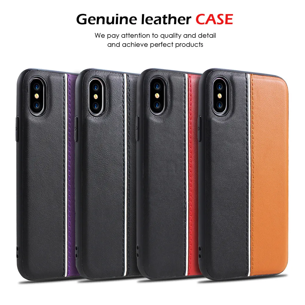 Essidi Case for Iphone X Luxury Hit Color Genuine Leather Hard Back Cover capa For Iphone 6 6s x XR XS MAX Phone cases
Essidi Case for Iphone X Luxury Hit Color Genuine Leather Hard Back Cover capa For Iphone 6 6s x XR XS MAX Phone cases