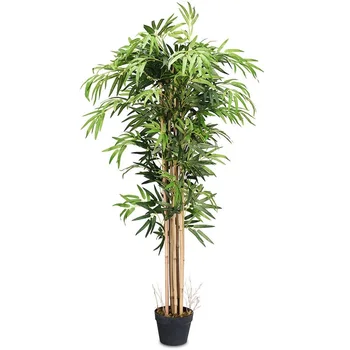 5-Feet Artificial Plants Bamboo Silk Tree Indoor-Outdoor Decorative Planter Home Garden Decoration HW59514
5-Feet Artificial Plants Bamboo Silk Tree Indoor-Outdoor Decorative Planter Home Garden Decoration HW59514