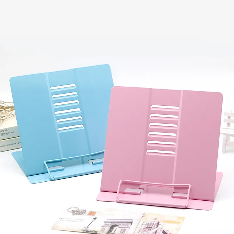1 Pc Portable Metal Adjustable Book Stand Reading Book Holder Foldable Desktop Support Document Holder Desk Shelf Bookstand
1 Pc Portable Metal Adjustable Book Stand Reading Book Holder Foldable Desktop Support Document Holder Desk Shelf Bookstand