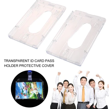 ID Card Holder ID Card Protector ID Card Cover Waterproof 2pcs Labels Business Case Transparent Neck Install Portable
ID Card Holder ID Card Protector ID Card Cover Waterproof 2pcs Labels Business Case Transparent Neck Install Portable