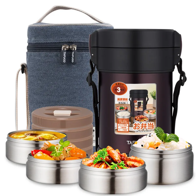 Vacuum Lunch Box Stainless Steel Insulation Lunch Box 2L Adult Student Bento Insulation Bucket Pot
Vacuum Lunch Box Stainless Steel Insulation Lunch Box 2L Adult Student Bento Insulation Bucket Pot