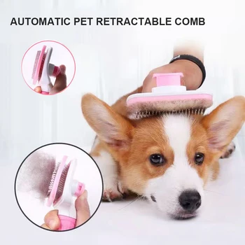 Pet Dog Hair Removal Combs Massage Particle Fur Cleaning Brush Grooming Comb Self Cleaning Tools Stainless Non-slip Pet Product
Pet Dog Hair Removal Combs Massage Particle Fur Cleaning Brush Grooming Comb Self Cleaning Tools Stainless Non-slip Pet Product