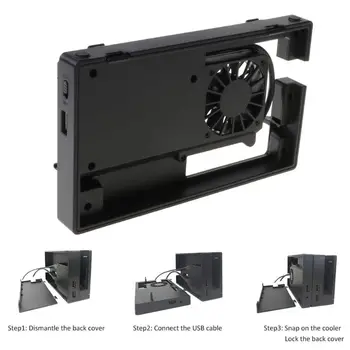 External Cooling Fan Turbo Cooler for NS Switch Docking Station Game Console Kit 203A
External Cooling Fan Turbo Cooler for NS Switch Docking Station Game Console Kit 203A