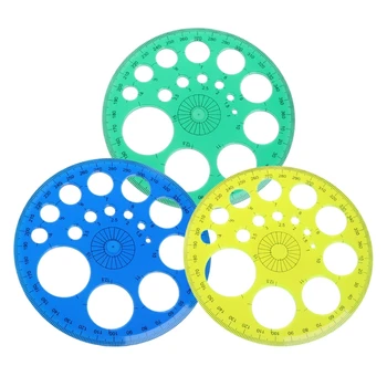 1Pc 360 Degrees Round Ruler Transparent Template Circle Patchwork Foot Office and School Drafting Stationery Supplies
1Pc 360 Degrees Round Ruler Transparent Template Circle Patchwork Foot Office and School Drafting Stationery Supplies