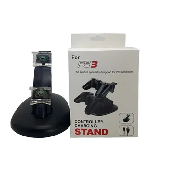 PS3 Controller Dual Charger USB Charging Dock For PlayStation3 Wireless Gamepad Controller charger
PS3 Controller Dual Charger USB Charging Dock For PlayStation3 Wireless Gamepad Controller charger