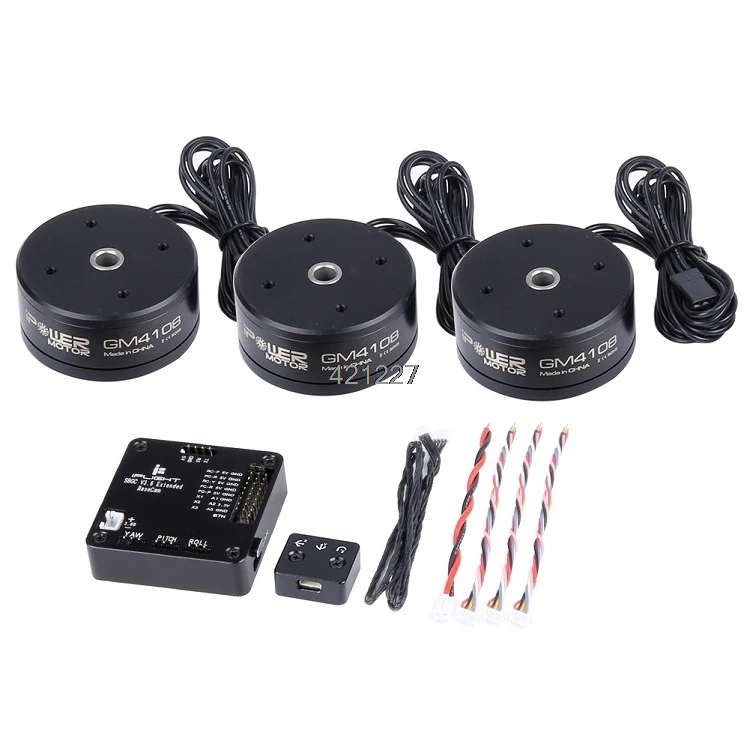 Iplight Ipower AlexMos 32 бит Расширенный BGC с GM4108H-120T GM4108 бесщеточный мотор Набор для аэрофотосъемки вместо GBM4108H
Iplight Ipower AlexMos 32 бит Расширенный BGC с GM4108H-120T GM4108 бесщеточный мотор Набор для аэрофотосъемки вместо GBM4108H