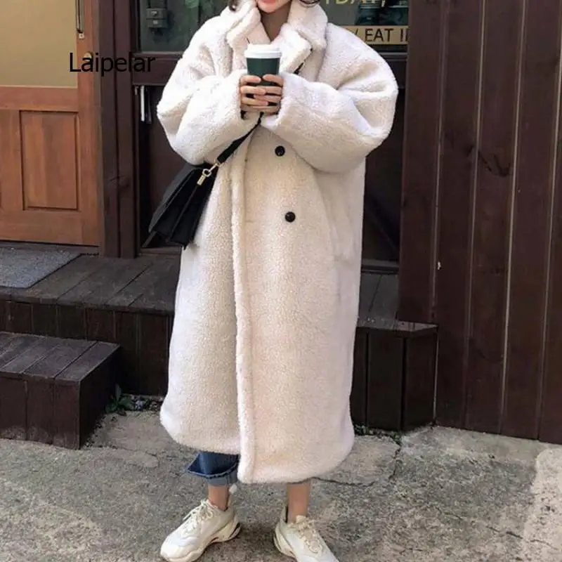 Ladies pure color lambskin coat long-sleeved jacket casual fleece jacket lapel long teddy bear jacket winter
Ladies pure color lambskin coat long-sleeved jacket casual fleece jacket lapel long teddy bear jacket winter