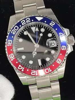 Sterile Dial Gmt Watches Mens' 2813 Movement Sapphire Glass Ceramic Bezel Luminous Automatic Mechanical Watch Men 70
Sterile Dial Gmt Watches Mens' 2813 Movement Sapphire Glass Ceramic Bezel Luminous Automatic Mechanical Watch Men 70