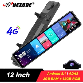 WHEXUNE 12" IPS 4G Rear view mirror camera GPS Android dashcam Navigation ADAS 2G RAM 32G ROM FHD 1080P Car Video Recorder DVR
WHEXUNE 12" IPS 4G Rear view mirror camera GPS Android dashcam Navigation ADAS 2G RAM 32G ROM FHD 1080P Car Video Recorder DVR