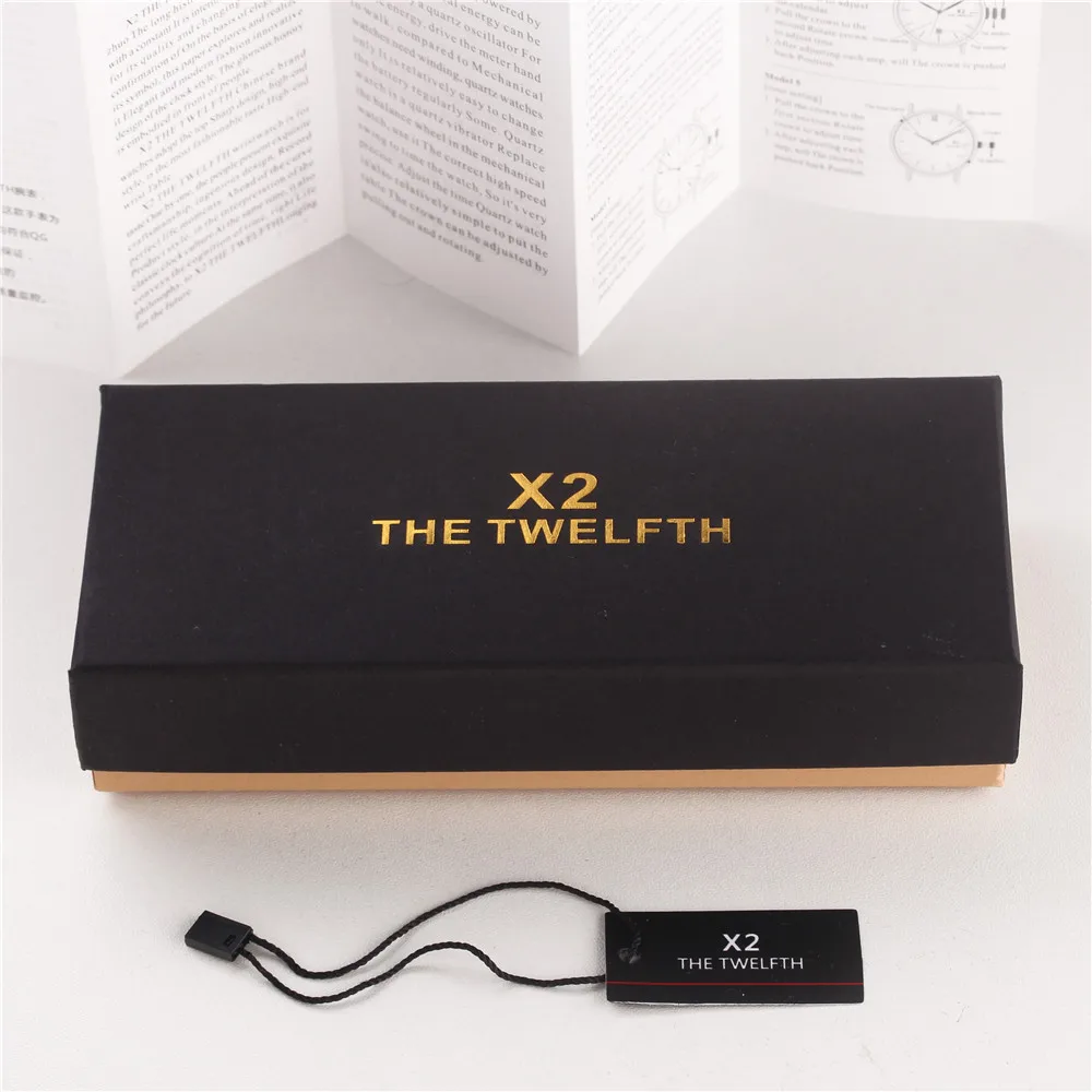 X2 THE TWELFTH Original Gift Box Hanging Label Instruction Manual Luxury Watch Box
X2 THE TWELFTH Original Gift Box Hanging Label Instruction Manual Luxury Watch Box