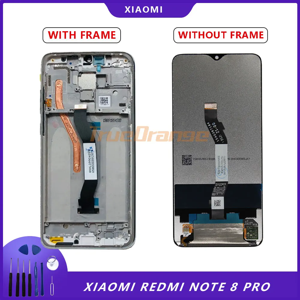 Original 6.53'' Display with frame for Xiaomi Redmi Note 8 Pro LCD Display Screen Touch Digitizer Redmi Note8 Pro Repair Parts
Original 6.53'' Display with frame for Xiaomi Redmi Note 8 Pro LCD Display Screen Touch Digitizer Redmi Note8 Pro Repair Parts