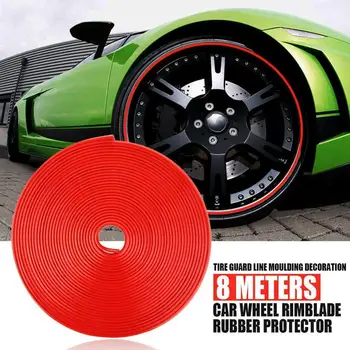 High Quality 8M Roll Rimblades Car Vehicle Color Wheel Protectors Decor Rubber Rims Line Guard Trim IPA NEW Strip Tire Moul F3N2
High Quality 8M Roll Rimblades Car Vehicle Color Wheel Protectors Decor Rubber Rims Line Guard Trim IPA NEW Strip Tire Moul F3N2