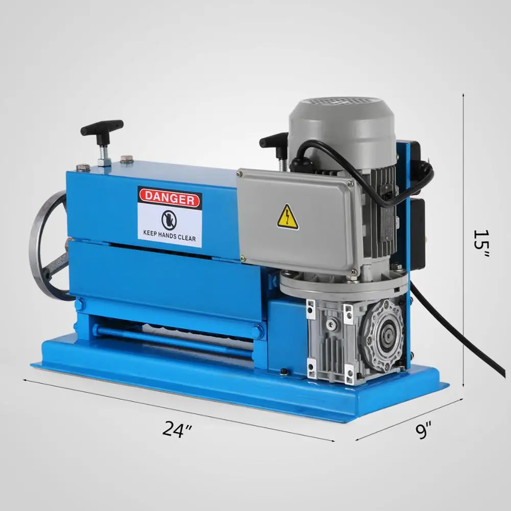 VEVOR Cable Stripping Machine 38Mm Cable Peeling Machine 11 Different Guides Wire Stripper Adjustable Springs Suitable Cables
VEVOR Cable Stripping Machine 38Mm Cable Peeling Machine 11 Different Guides Wire Stripper Adjustable Springs Suitable Cables
