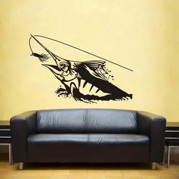 Marlin Fish Sticker Swordfish Decal Bucket Tackle Shop Fishhook Sticker Fish Tank Boat Box Car Vinyl 
Marlin Fish Sticker Swordfish Decal Bucket Tackle Shop Fishhook Sticker Fish Tank Boat Box Car Vinyl