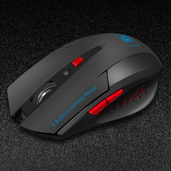 USB Wireless Mouse 2000DPI Adjustable USB 2.0 Receiver Optical Computer Mouse 2.4GHz Ergonomic Mice for Laptop PC Mouse Black
USB Wireless Mouse 2000DPI Adjustable USB 2.0 Receiver Optical Computer Mouse 2.4GHz Ergonomic Mice for Laptop PC Mouse Black