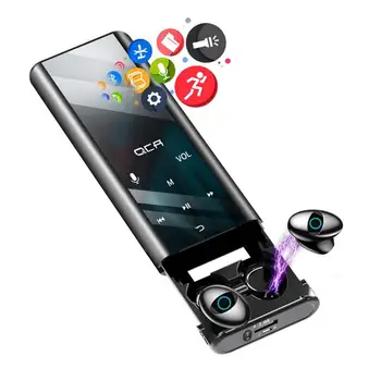 Q1 Wireless Bluetooth Earphone Earbuds Multi-function MP3 Player Earbuds IPX7 Waterproof 9D TWS Earphone 6000mAh Power Bank
Q1 Wireless Bluetooth Earphone Earbuds Multi-function MP3 Player Earbuds IPX7 Waterproof 9D TWS Earphone 6000mAh Power Bank