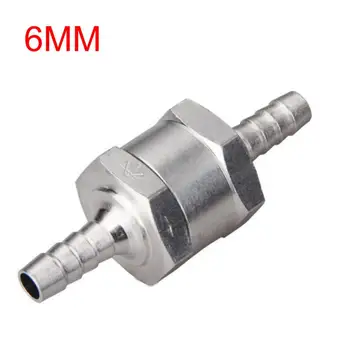 1 Way 6mm Valves Aluminium Alloy Fuel Non Return Check Valve Fit Petrol diesel Fuel unidirectional Check Valve Replacement Parts
1 Way 6mm Valves Aluminium Alloy Fuel Non Return Check Valve Fit Petrol diesel Fuel unidirectional Check Valve Replacement Parts