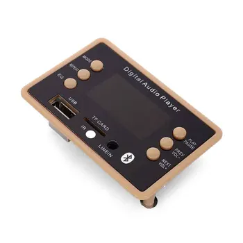 DC 12V Wireless FM Radio MP3 Decoder Board Car Audio Digital Display Universal Bluetooth 5.0 USB Port Electronic Remote Control
DC 12V Wireless FM Radio MP3 Decoder Board Car Audio Digital Display Universal Bluetooth 5.0 USB Port Electronic Remote Control