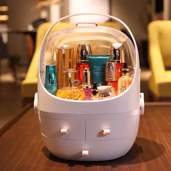 Cosmetic Storage Box Organize Desktop Dustproof Household Lipstick Large-capacity Dressing Table Skin Care Product Rack Plastic
Cosmetic Storage Box Organize Desktop Dustproof Household Lipstick Large-capacity Dressing Table Skin Care Product Rack Plastic
