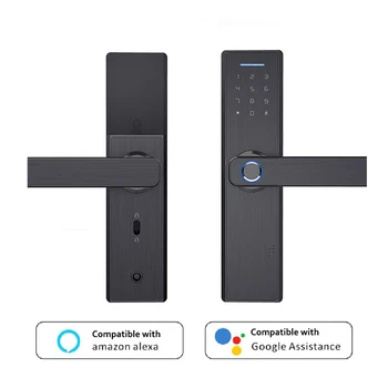 Tuya WiFi Intelligent Biometric Fingerprint Door Lock Keyless Smart APP Password Door Lock Digital Home Hotel DoorLock
Tuya WiFi Intelligent Biometric Fingerprint Door Lock Keyless Smart APP Password Door Lock Digital Home Hotel DoorLock