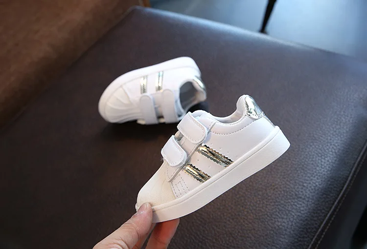 Child Shoes Girls Boys Sport Shoes Antislip Soft Bottom Kids Baby Sneaker Casual Flat Sneakers white Shoes size 21-30 kid shoes