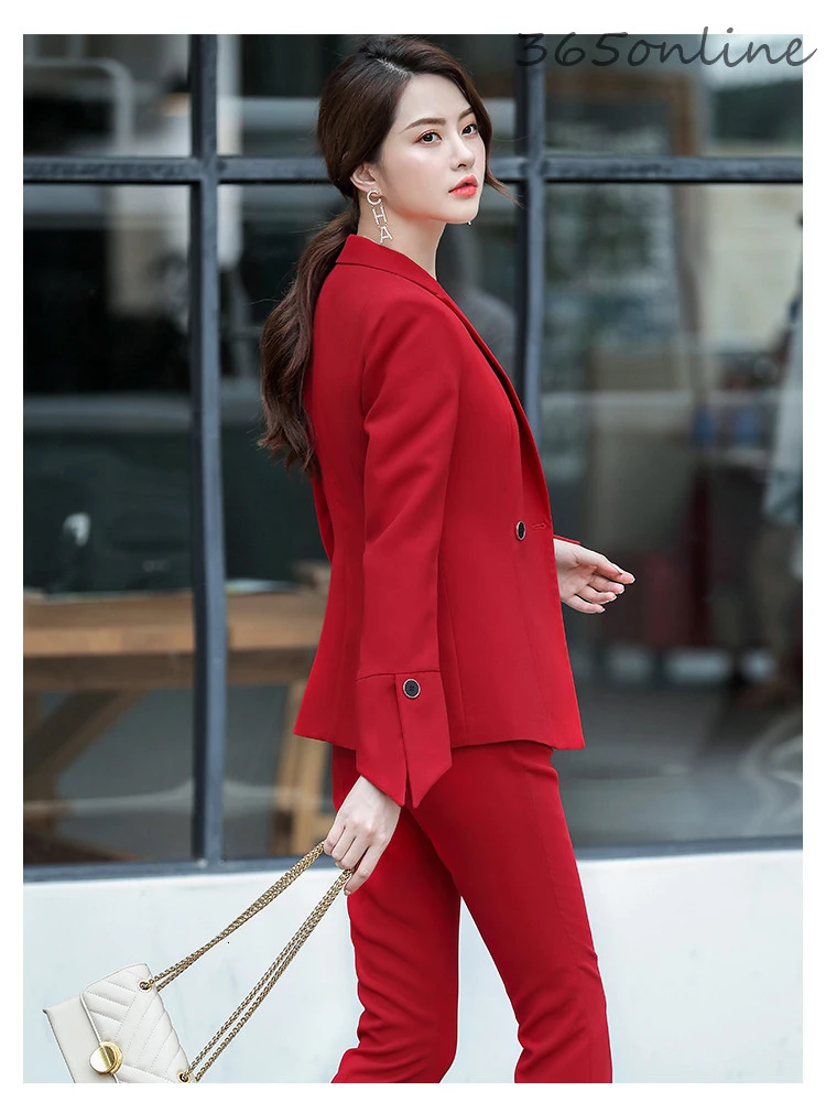 High Quality Fabric Formal Women Business Suits with Pants and Jackets Coat Autumn Winter Uniform Designs Pantsuits Blazers Set
High Quality Fabric Formal Women Business Suits with Pants and Jackets Coat Autumn Winter Uniform Designs Pantsuits Blazers Set