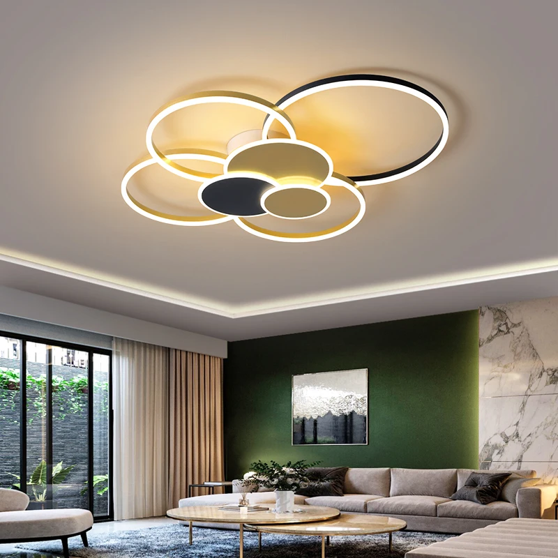 Modern LED Ceiling Lights For Living Room Bedroom Dining Room Nordic Ring Combination Deco Ceiling Lamp Indoor Lighting Fixtures 
Modern LED Ceiling Lights For Living Room Bedroom Dining Room Nordic Ring Combination Deco Ceiling Lamp Indoor Lighting Fixtures