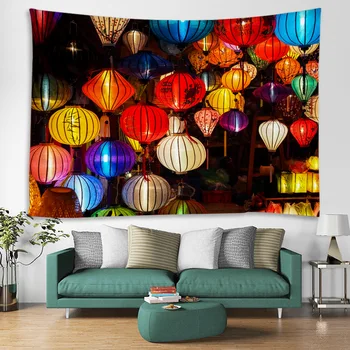 Many Colorful Light Vietnam Lantern Hoi An Ancient Old Town Prints Tapestry Cloth Wall Blanket Background Wall Hanging Tapestry
Many Colorful Light Vietnam Lantern Hoi An Ancient Old Town Prints Tapestry Cloth Wall Blanket Background Wall Hanging Tapestry