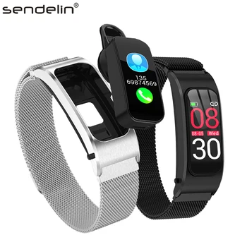 Bluetooth wireless headset talk band fitness bracelet IPS color screen pedometer blood pressure smart watch talkband men women
Bluetooth wireless headset talk band fitness bracelet IPS color screen pedometer blood pressure smart watch talkband men women