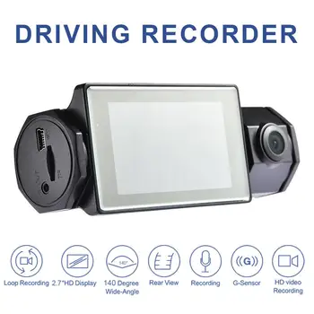 2.7 Inch Full HD 1080P Car Driving Recorder Dashboard Camera for Loop Recording G sensor Super Night Vision Car DVR Dash Cam
2.7 Inch Full HD 1080P Car Driving Recorder Dashboard Camera for Loop Recording G sensor Super Night Vision Car DVR Dash Cam