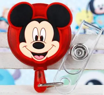 1 pcs cartoon mickey minnie Donald Duck Retractable Badge Reel High quality silicone ID Name Card Badge Holder Office Supplies
1 pcs cartoon mickey minnie Donald Duck Retractable Badge Reel High quality silicone ID Name Card Badge Holder Office Supplies