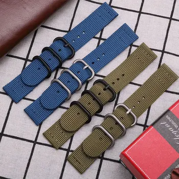 PEIYI 20 22mm Nylon Strap black blue army green wristband Fit Samsung Galaxy Watch Gear Sport S4 S3 S2 smart watch accessories
PEIYI 20 22mm Nylon Strap black blue army green wristband Fit Samsung Galaxy Watch Gear Sport S4 S3 S2 smart watch accessories
