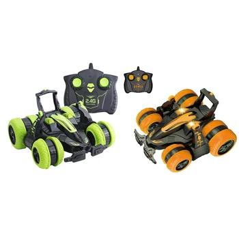 Remote Control Stunt Car 2.4GHz 6 Channel Side Drive Drift Car 360 Degree Rotating Driving Deformation Kart Kids RC Car Toy
Remote Control Stunt Car 2.4GHz 6 Channel Side Drive Drift Car 360 Degree Rotating Driving Deformation Kart Kids RC Car Toy