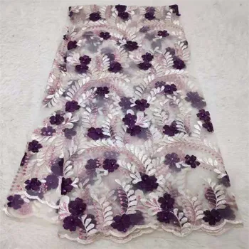 2019 purple/white Latest French Nigerian Laces Fabrics High Quality African Laces Fabric Wedding Glued glitter beads Tulle Lace
2019 purple/white Latest French Nigerian Laces Fabrics High Quality African Laces Fabric Wedding Glued glitter beads Tulle Lace