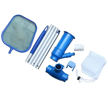 Portable Swimming Pool Pond Hot Spring Pool Fountain Vacuum Cleaner Suction Head Pond Cleaning Leaf Skimmer Mesh Set Cleaning To 
Portable Swimming Pool Pond Hot Spring Pool Fountain Vacuum Cleaner Suction Head Pond Cleaning Leaf Skimmer Mesh Set Cleaning To