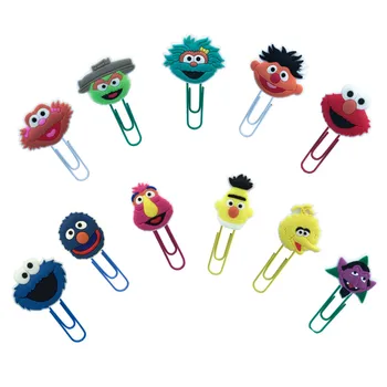 11pcs Cute Sesame Street Bookmarks Cartoon Paper Clips School Stationery Office Supply Page Holder for Teacher Student Kids Gift
11pcs Cute Sesame Street Bookmarks Cartoon Paper Clips School Stationery Office Supply Page Holder for Teacher Student Kids Gift