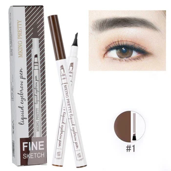 3 Colors 4 Fork Fine Sketch Eyebrow Pen Waterproof Durable Microblading Eyebrow Tattoo Pen Liquid Ink Makeup Pen TSLM2
3 Colors 4 Fork Fine Sketch Eyebrow Pen Waterproof Durable Microblading Eyebrow Tattoo Pen Liquid Ink Makeup Pen TSLM2