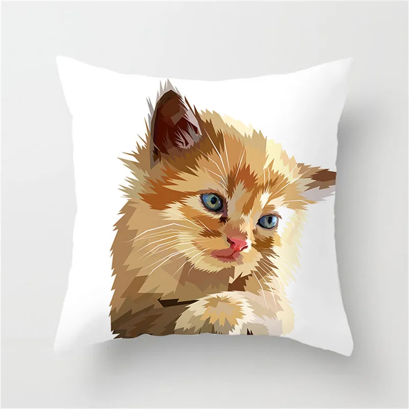 Fuwatacchi Animal Painting Cushion Cover Dog Cat Panda Tiger Fox Pillow Cover for Home Sofa Chair Decorative Pillows 45*45cm
Fuwatacchi Animal Painting Cushion Cover Dog Cat Panda Tiger Fox Pillow Cover for Home Sofa Chair Decorative Pillows 45*45cm