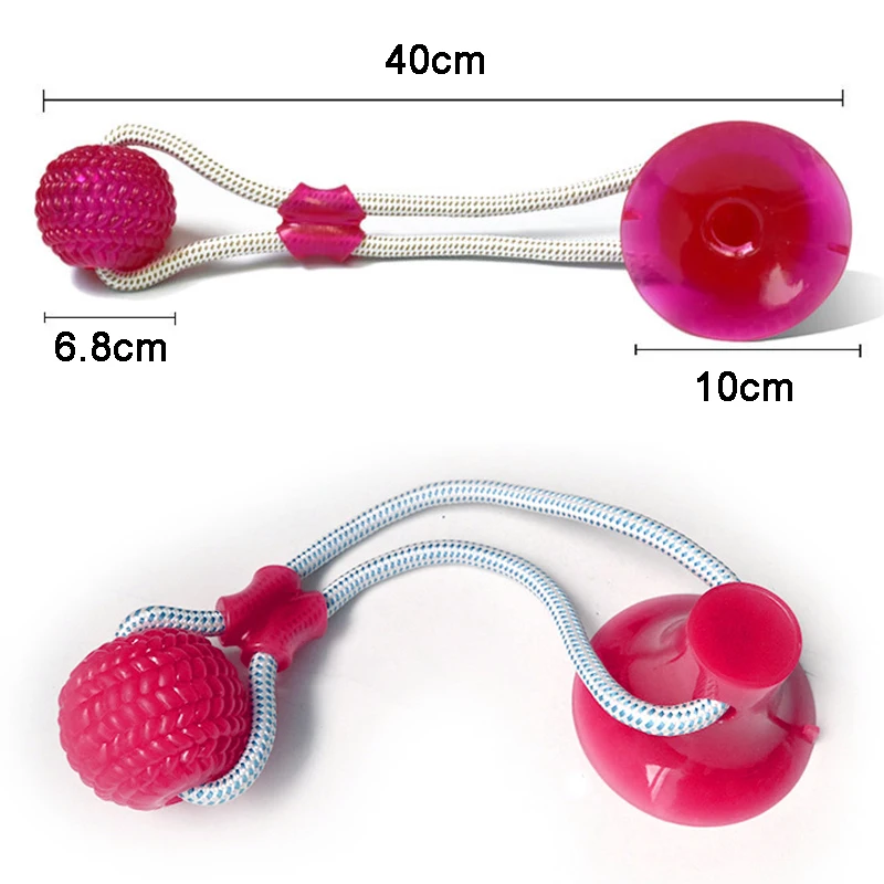 Red Sucker Dog Toy