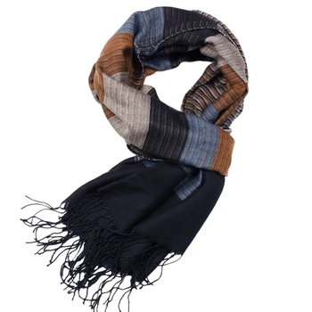 Winter Designer Scarf Men Stitching Color Artificial Cashmere Male Brand Shawl Wrap Knit Bufandas Long Striped With Tassel NR43
Winter Designer Scarf Men Stitching Color Artificial Cashmere Male Brand Shawl Wrap Knit Bufandas Long Striped With Tassel NR43