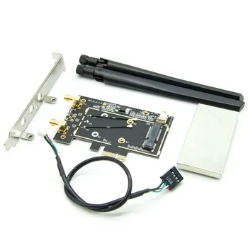 MINI PCIE To PCIE AC Wireless Network Card Adapter Card for BCM94352 7260AC AR5B22
MINI PCIE To PCIE AC Wireless Network Card Adapter Card for BCM94352 7260AC AR5B22