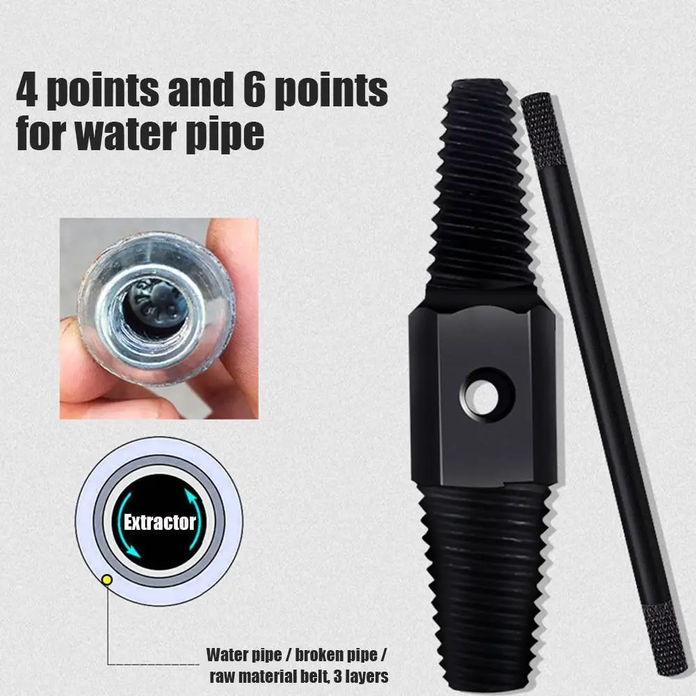 Stud Hand Tool Guide Damaged Bolt Dual Use Easy Out Bits Remover Hard Pipe Multifunctional Water Screw Broken Drill Extract Q5C7
Stud Hand Tool Guide Damaged Bolt Dual Use Easy Out Bits Remover Hard Pipe Multifunctional Water Screw Broken Drill Extract Q5C7