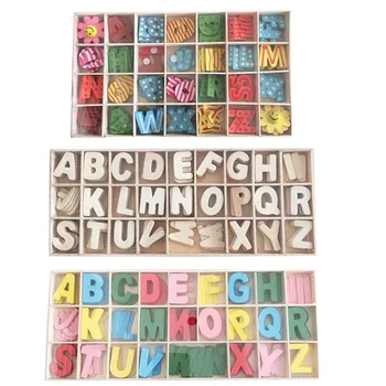 Child Kids Wooden Letters A-Z Colorful Alphabets English Letters Building Blocks Creative Educational Toys
Child Kids Wooden Letters A-Z Colorful Alphabets English Letters Building Blocks Creative Educational Toys