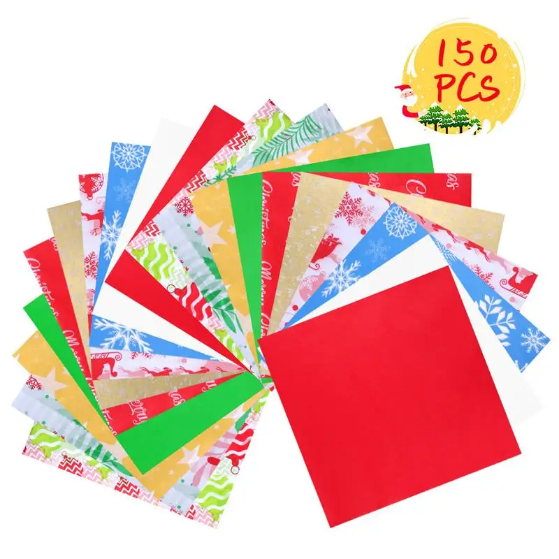 150pcs Christmas Wrapper Paper Waterproof Colorful Wrapper Paper Packaging Sheets For Christmas Gift Flower Packaging Navidad
150pcs Christmas Wrapper Paper Waterproof Colorful Wrapper Paper Packaging Sheets For Christmas Gift Flower Packaging Navidad