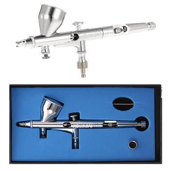 Dual-action Airbrush Set Spray Gun Makeup aerografo pistola de pintura Dropper Wrench + Cleaning Repair Tool 0.25mm Gravity Feed
Dual-action Airbrush Set Spray Gun Makeup aerografo pistola de pintura Dropper Wrench + Cleaning Repair Tool 0.25mm Gravity Feed