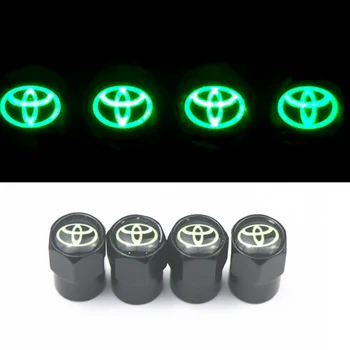 luminous 4PCS Car Wheel Tire Valve Caps For toyota corolla chr auris rav4 yaris avensis Car sticker Car Styling accessories
luminous 4PCS Car Wheel Tire Valve Caps For toyota corolla chr auris rav4 yaris avensis Car sticker Car Styling accessories