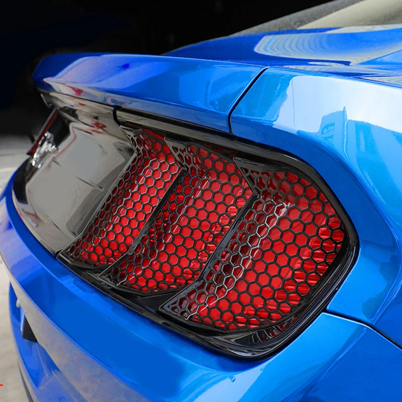 For 2018-2020 Ford Mustang Car Honeycomb Tail Light Stickers Smoked Black Tail Light Stickers Exterior Accessories
For 2018-2020 Ford Mustang Car Honeycomb Tail Light Stickers Smoked Black Tail Light Stickers Exterior Accessories