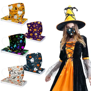 Fast Delivery Masque 50PCS Halloween Christmas mask Adult Mask Disposable Face Mask 3Ply Ear Loop Within 24 Hours Máscara
Fast Delivery Masque 50PCS Halloween Christmas mask Adult Mask Disposable Face Mask 3Ply Ear Loop Within 24 Hours Máscara