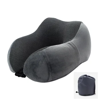 Travel Pillow U-shape Memory Foam Neck Pillows Relieve Pressure Headrest Comfortable Sleep Home Textile With Storage Bag
Travel Pillow U-shape Memory Foam Neck Pillows Relieve Pressure Headrest Comfortable Sleep Home Textile With Storage Bag