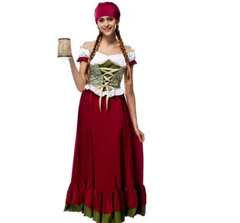 Womens Traditional German Bavarian Beer Girl Costume Sexy Oktoberfest Festival Carnival Party Fancy Dress
Womens Traditional German Bavarian Beer Girl Costume Sexy Oktoberfest Festival Carnival Party Fancy Dress